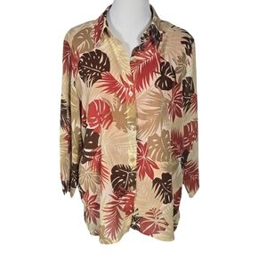 Alfred Dunner Women's Plus 16 2-piece Floral Blouse